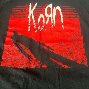 Korn Graphic TShirt Black Size XL